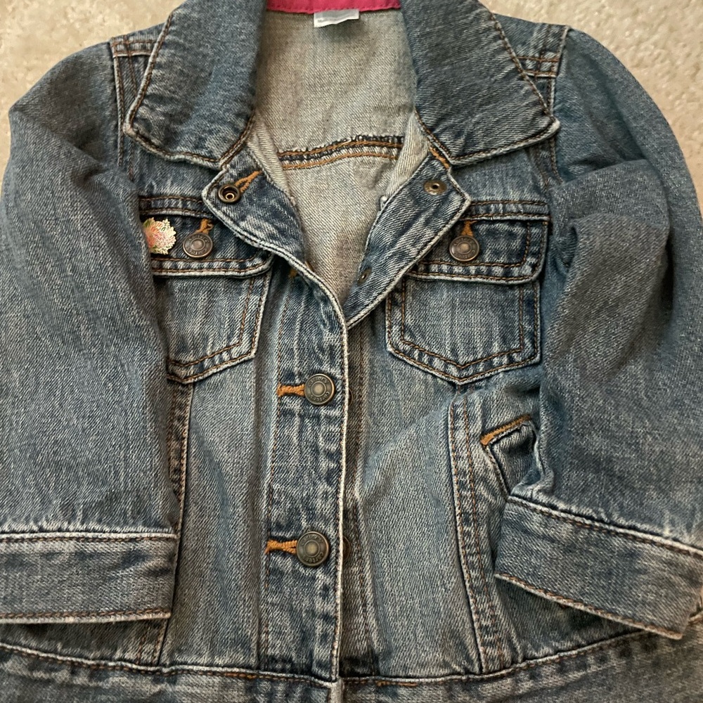Carter's Blue Denim Jean Jacket for Kids